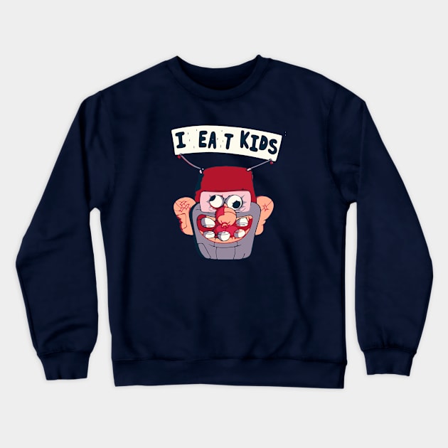 I ea t kids Crewneck Sweatshirt by Anna Senpai